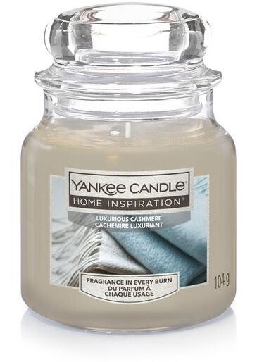 YANKEE CANDLE Yankee Candle Home Inspiration fragranza Luxurious Cashmere candela piccola